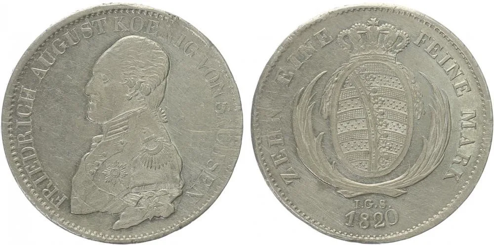 Sasko, Friedrich August III./I., 1763 - 1827 — 1