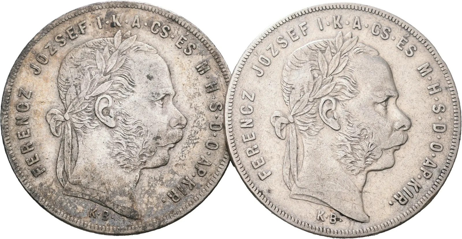Zlatník 1878 + 1 879, lot 2 kusů