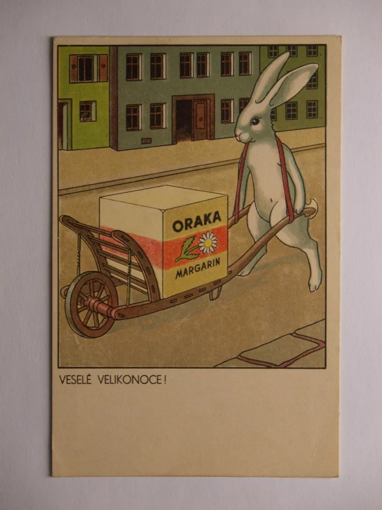 Reklamní - Oraka margarin, Heikorn Olomouc — 1