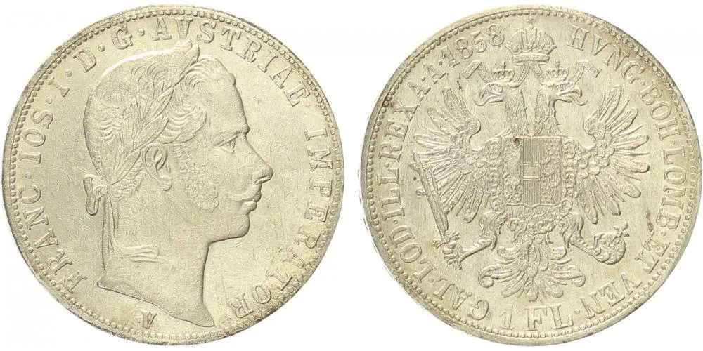 Rakouská a spolková měna, 1857 - 1892 — 1
