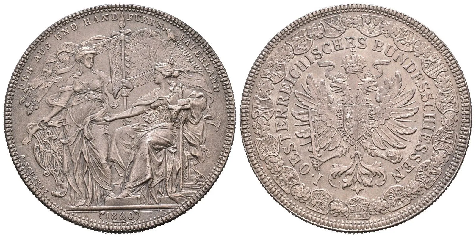 Rakouská a spolková měna, 1857 - 1892 — 1
