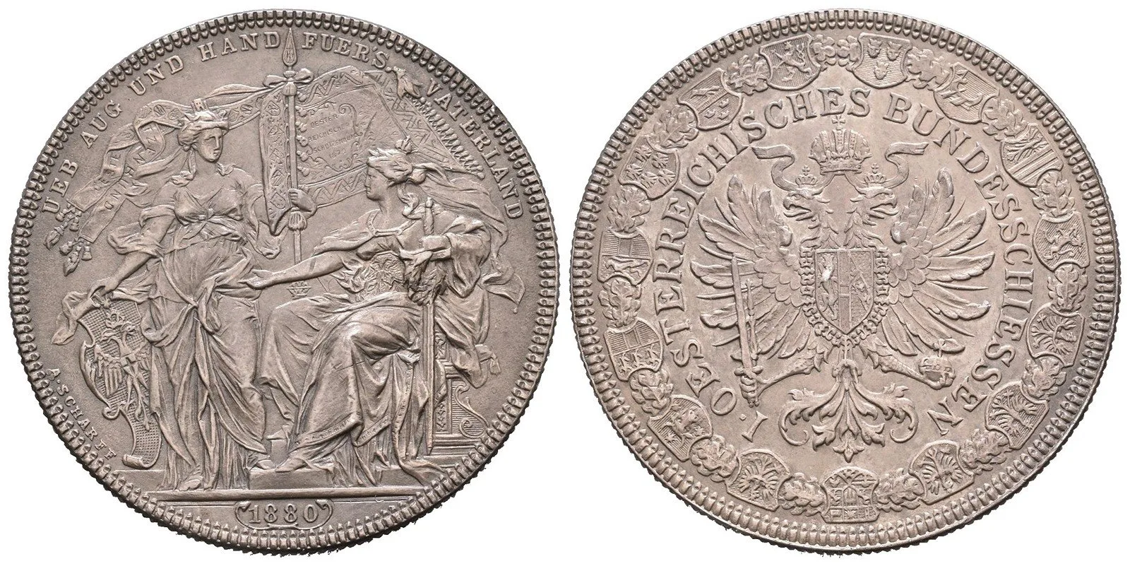 Rakouská a spolková měna, 1857 - 1892 — 1