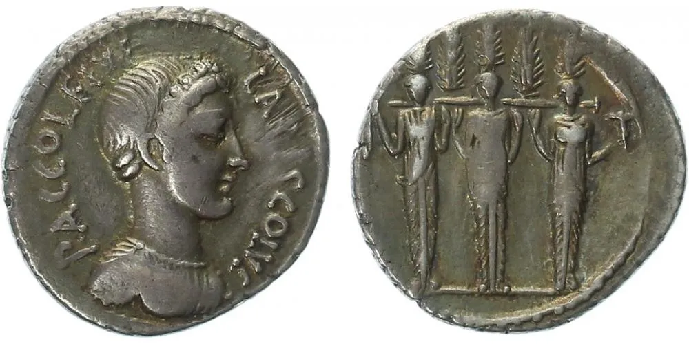 P. Accoleius Lariscolus, 43 př. Kr. — 1