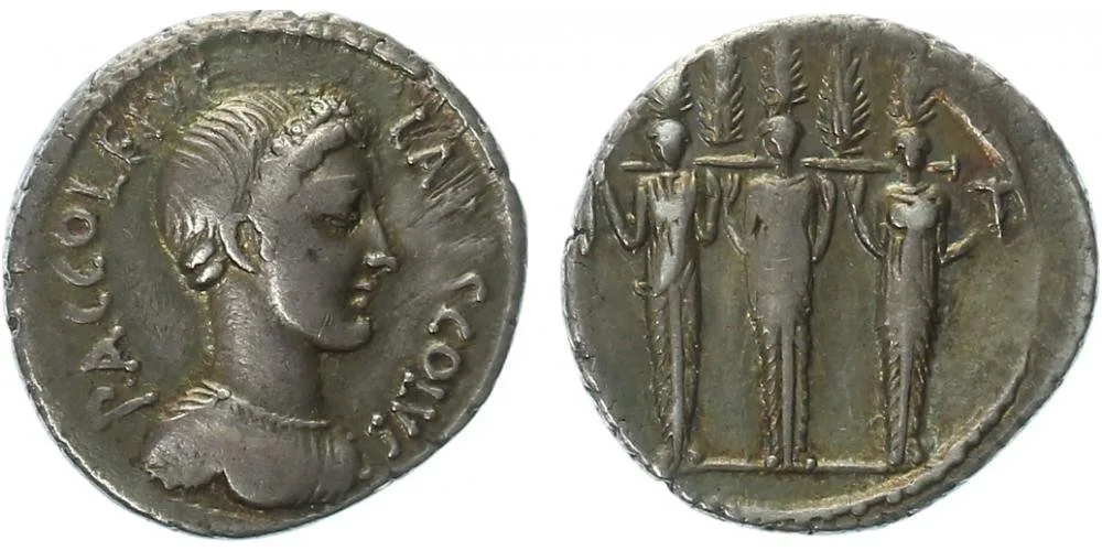 P. Accoleius Lariscolus, 43 př. Kr. — 1