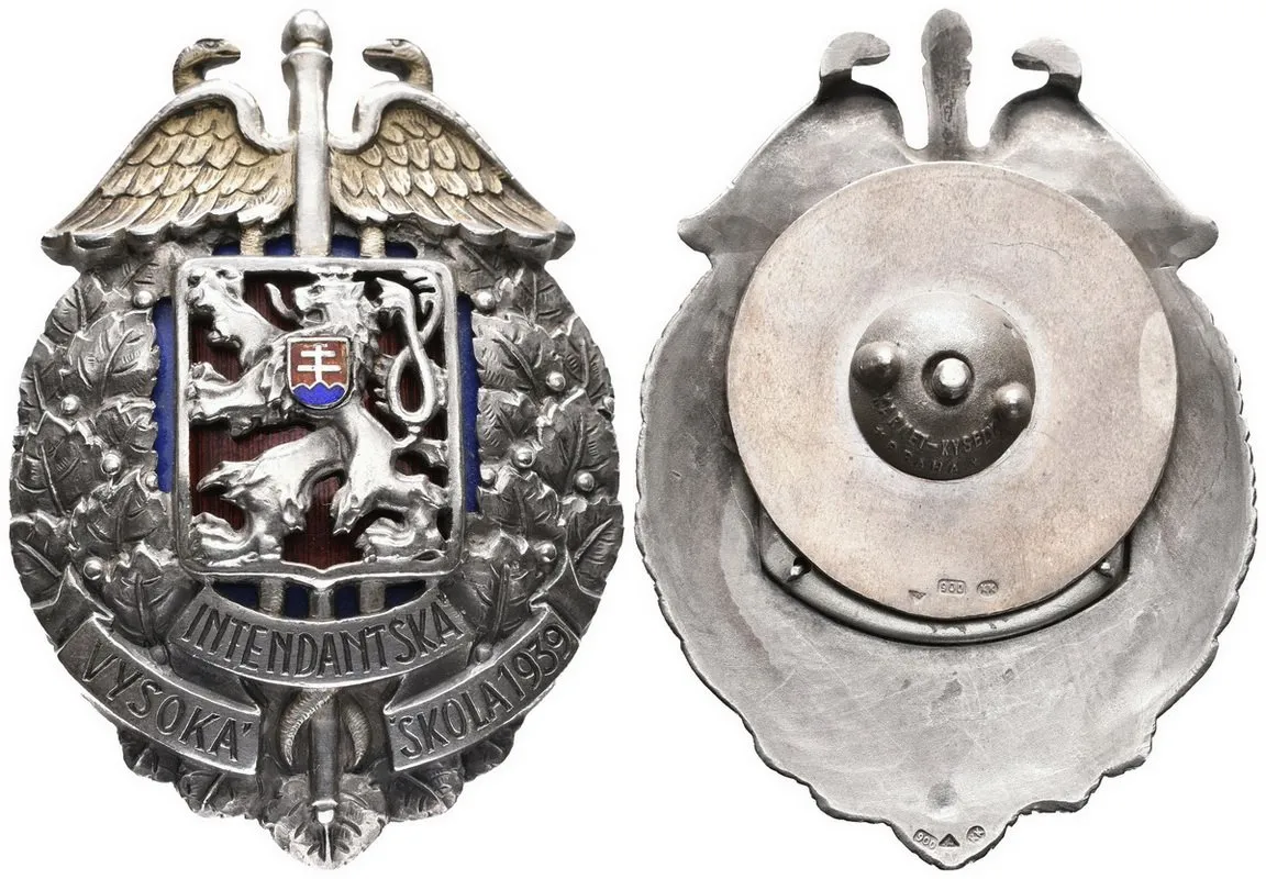 Československo - odznaky vojenských škol — 1