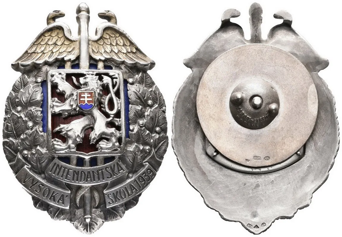 Československo - odznaky vojenských škol — 1
