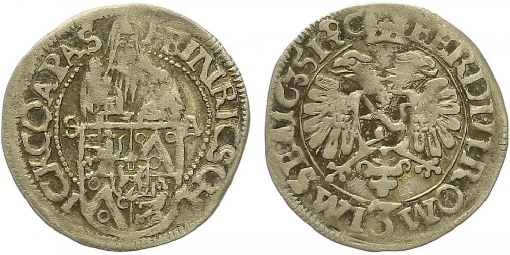 Šlik Jindřich, 1612 - 1650 — 1