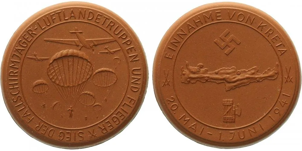 Německo, pamětní porcelánové medaile — 1