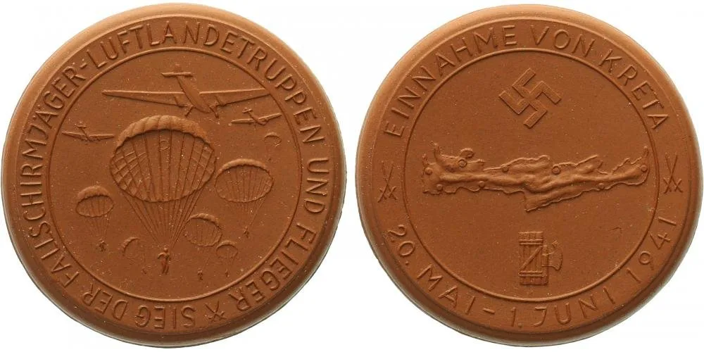 Německo, pamětní porcelánové medaile — 1