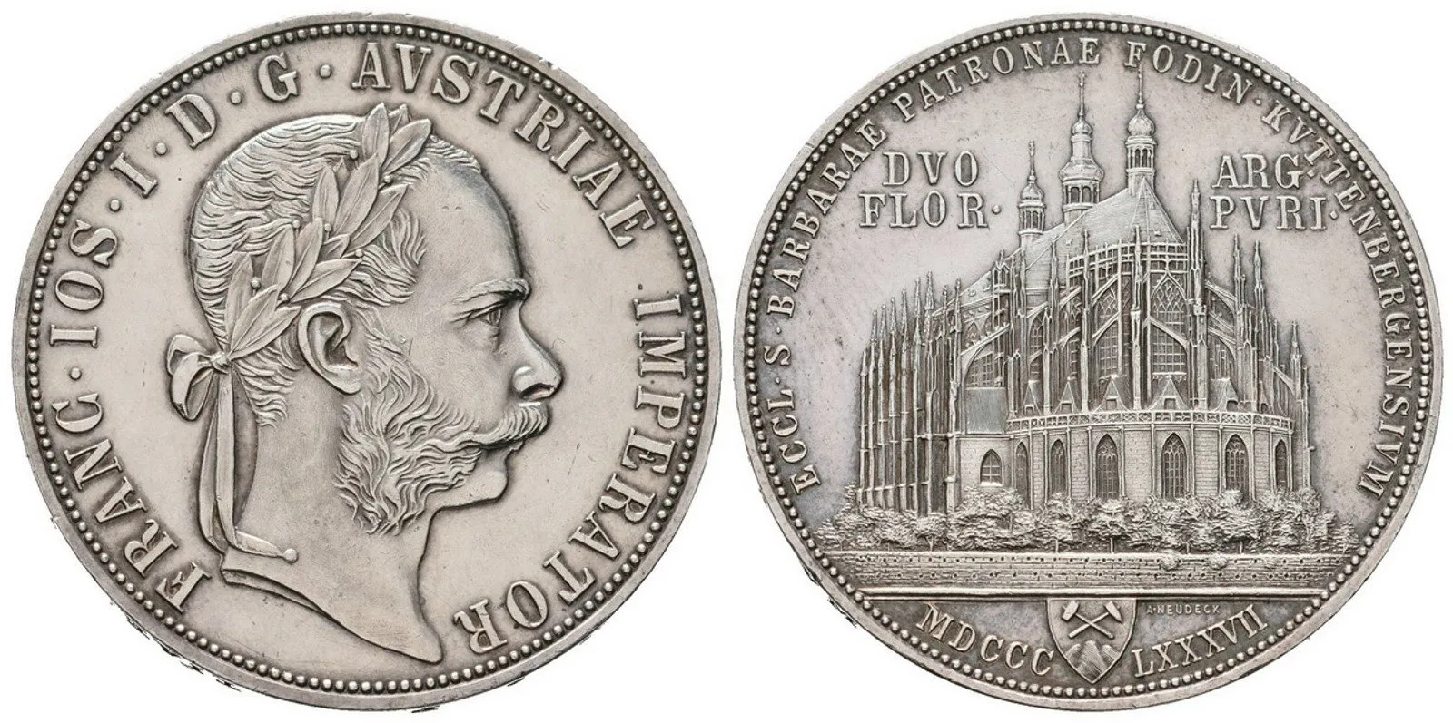 Rakouská a spolková měna, 1857 - 1892 — 1