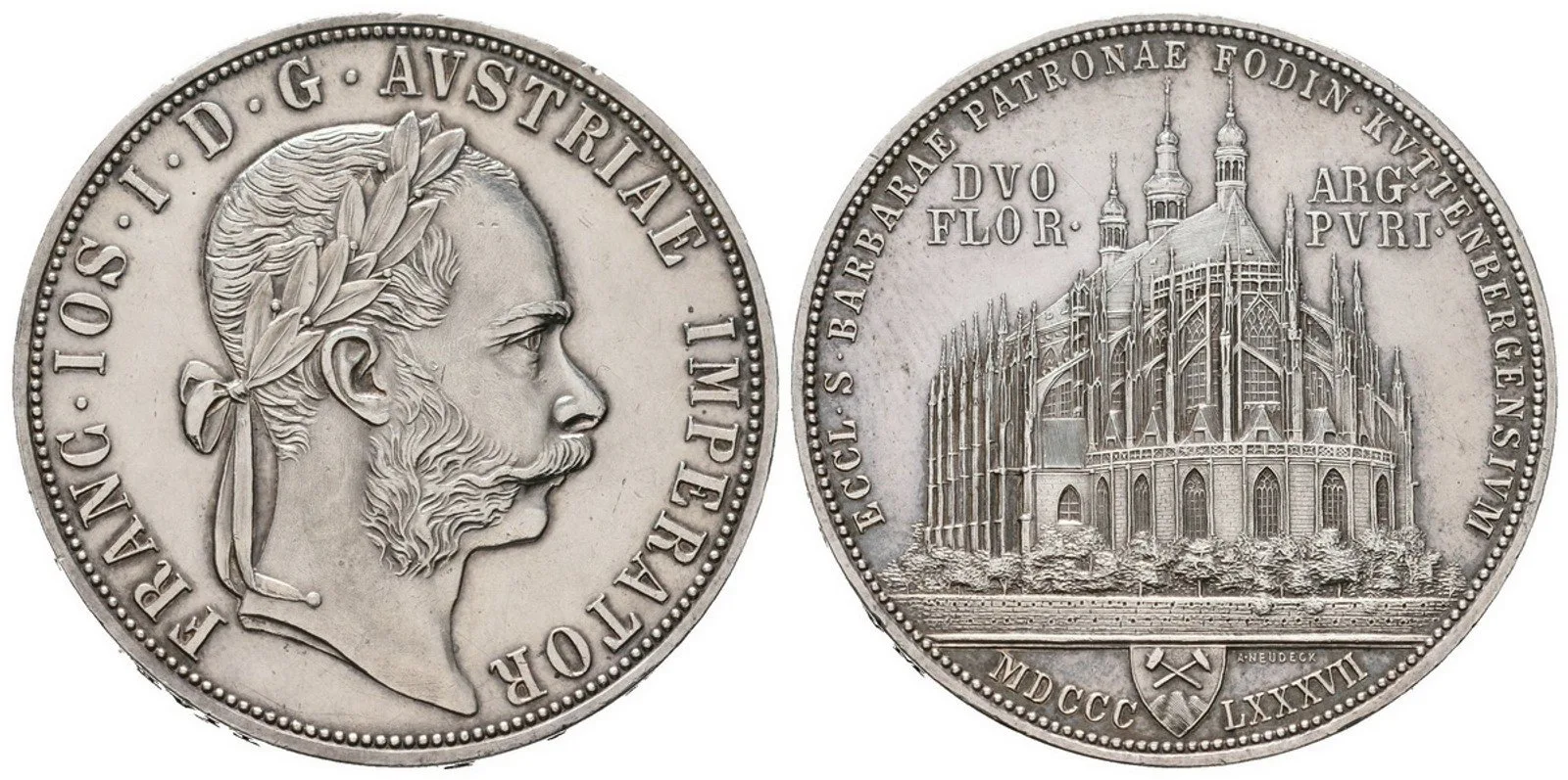 Rakouská a spolková měna, 1857 - 1892 — 1
