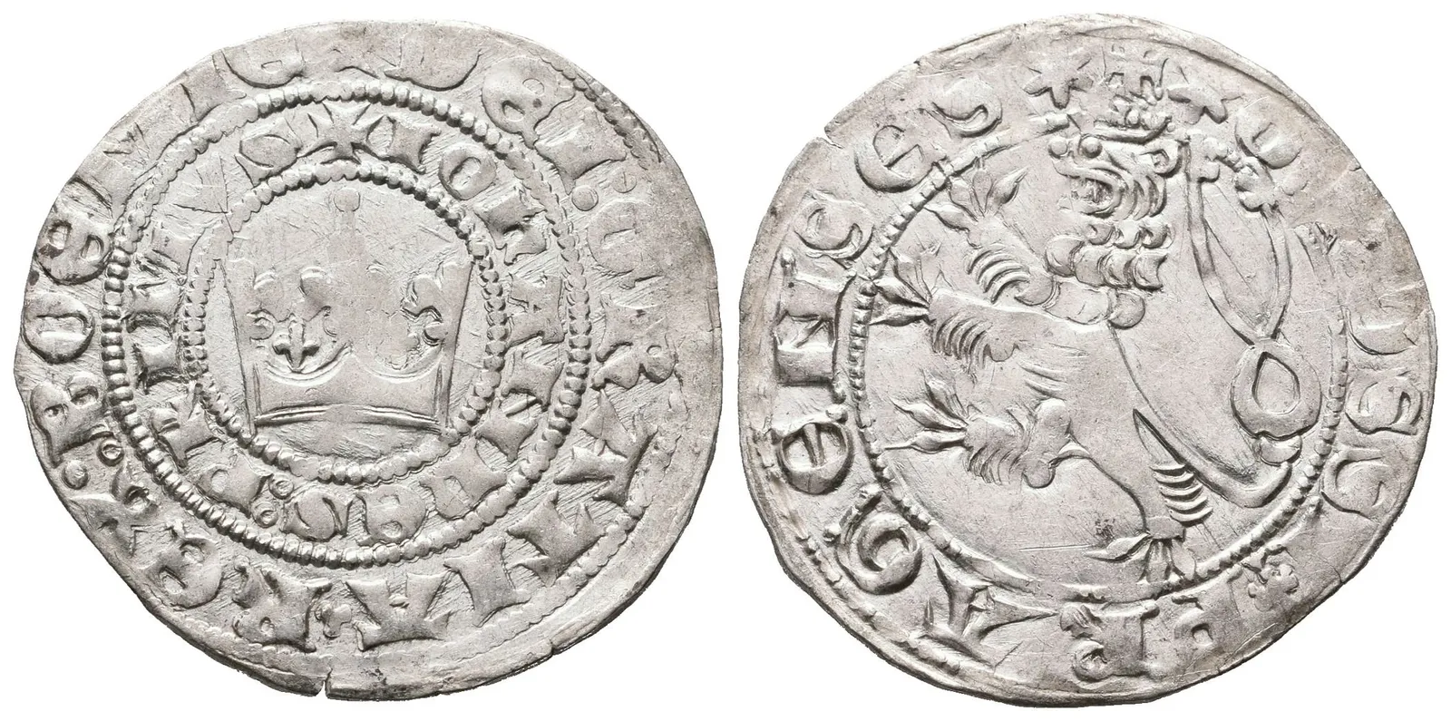 Jan Lucemburský, Pražský groš, Castelin 36