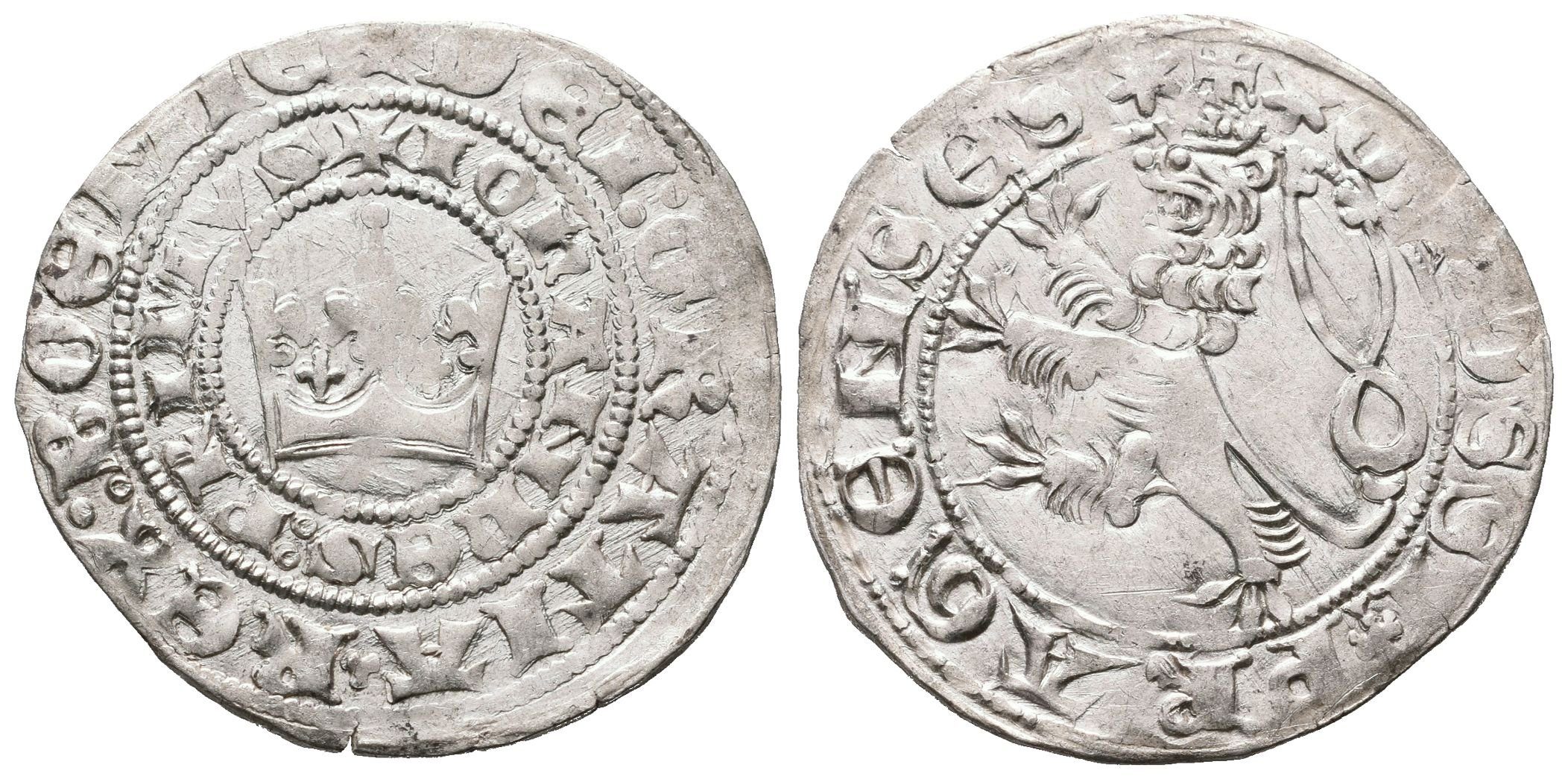 Jan Lucemburský, Pražský groš, Castelin 36