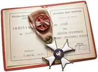 Polsko, Řád Za obrození Polska, IV. třída - fotografie 2