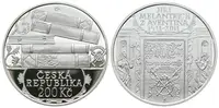 200 Kč 2011 - Jiří Melantrich z Aventina, PROOF - bez certifikátu