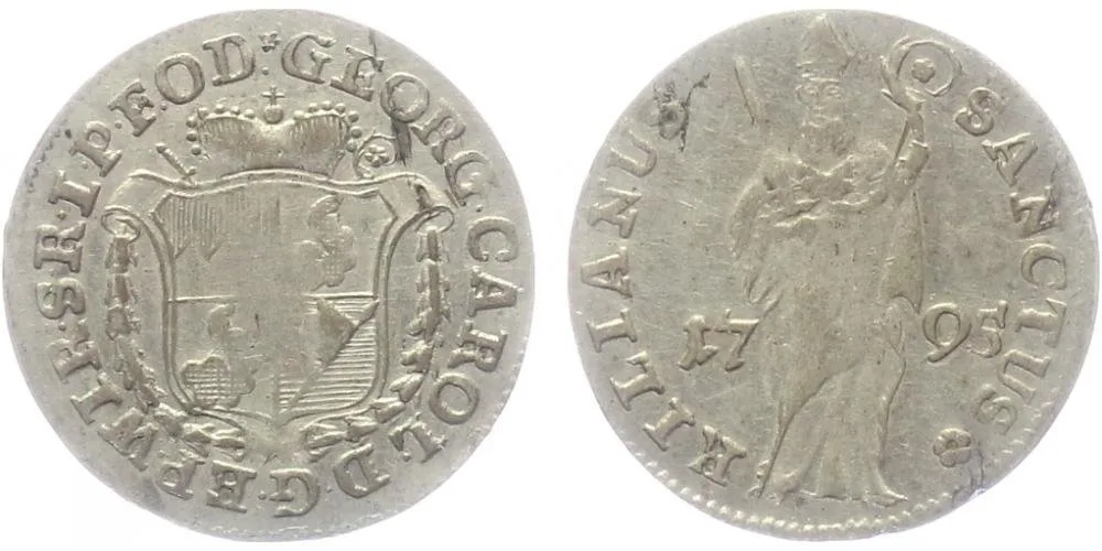 Würzburg - biskupství, Georg Karl von Fechenbach, 1795 - 1802 — 1