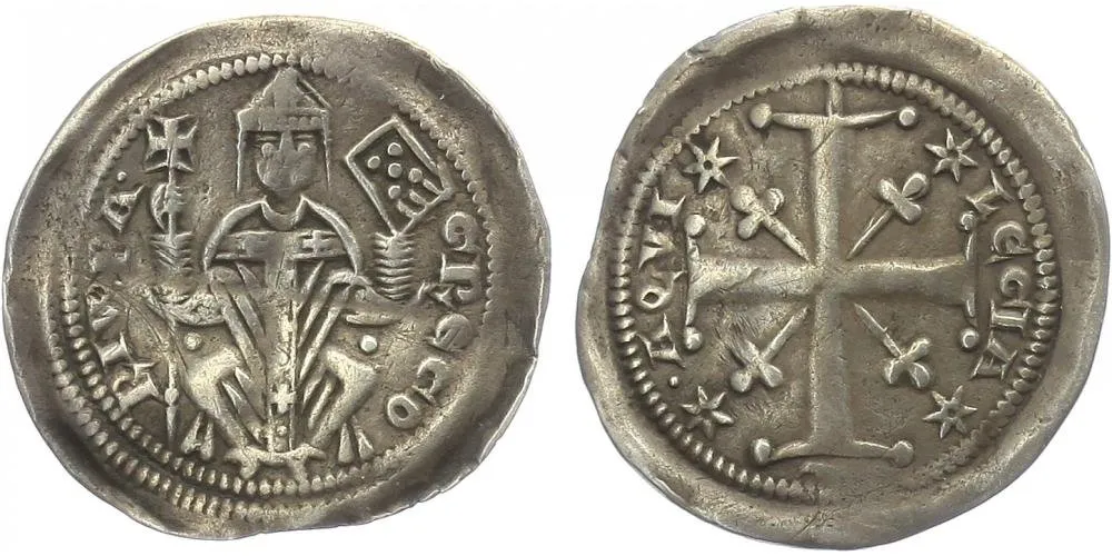 Itálie - Aquilea, patriarchát, Gregorio di Montelongo, 1251 - 1269 — 1