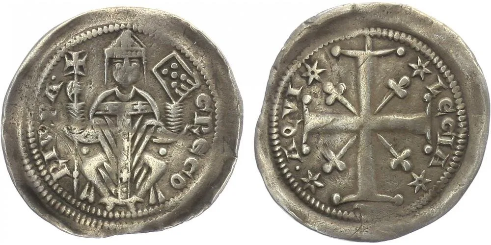 Itálie - Aquilea, patriarchát, Gregorio di Montelongo, 1251 - 1269 — 1