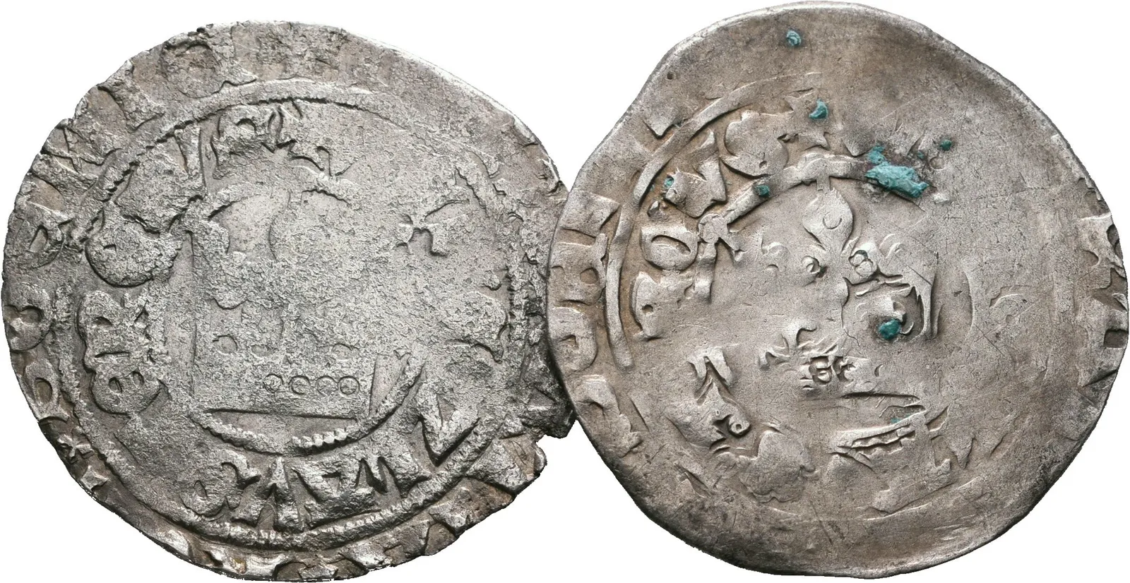 Václav IV., Pražský groš, 2 ks
