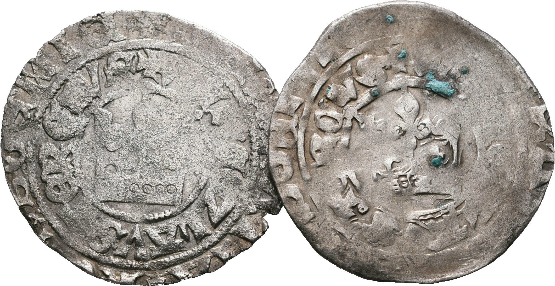 Václav IV., Pražský groš, 2 ks