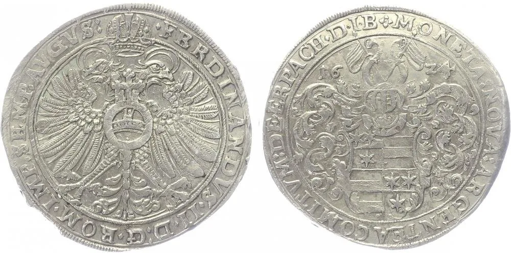 Erbach, Ludwig III., Johann Casimir a Georg Albrecht I., 1623 - 1627 — 1