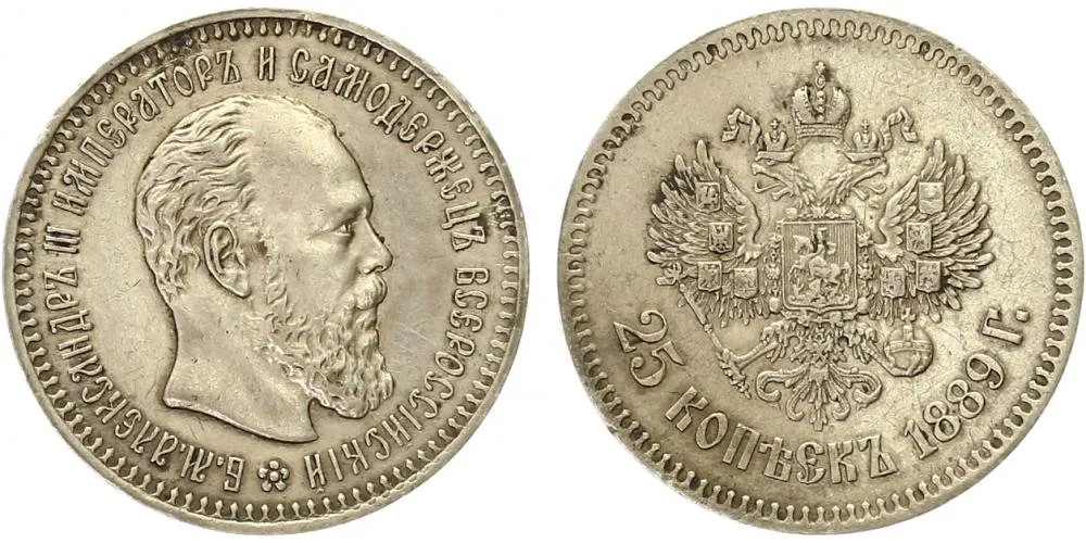Rusko, Alexander III., 1881 - 1894 — 1