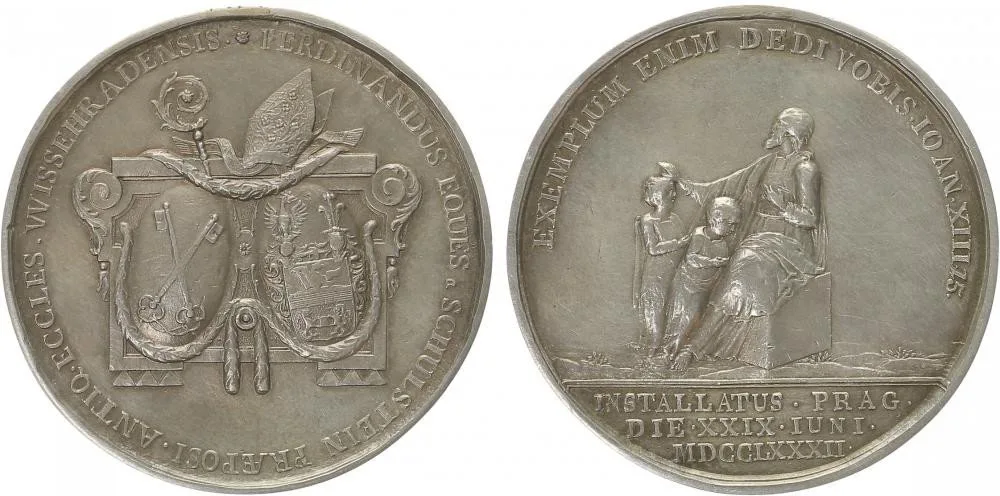 Praha - Vyšehrad, Ferdinand rytíř Kindermann von Schulstein, 1782 - 1801 — 1