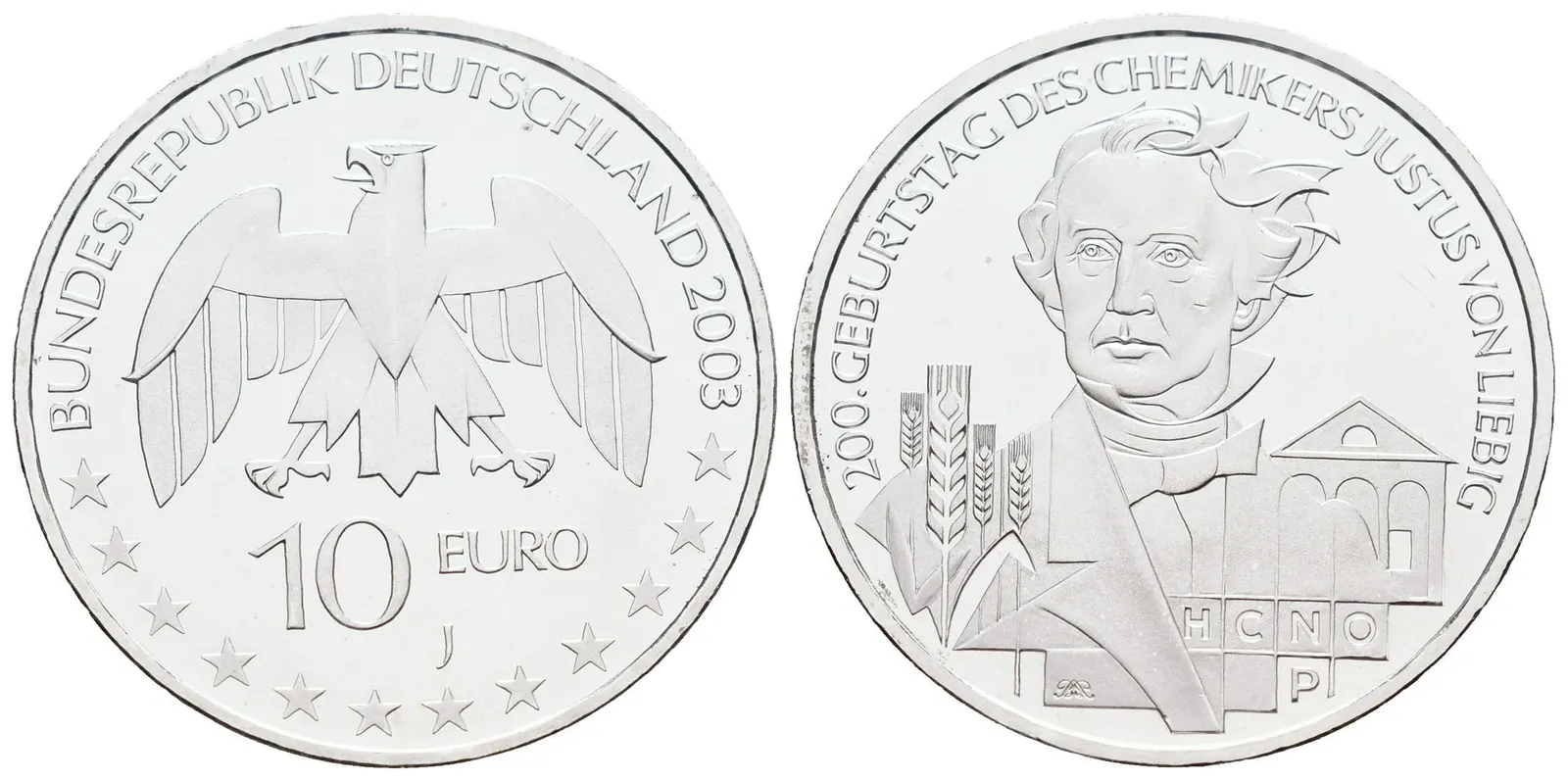 SRN, 10 Euro 2003 J - Liebig