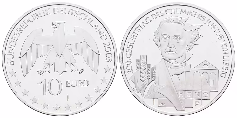 SRN, 10 Euro 2003 J - Liebig