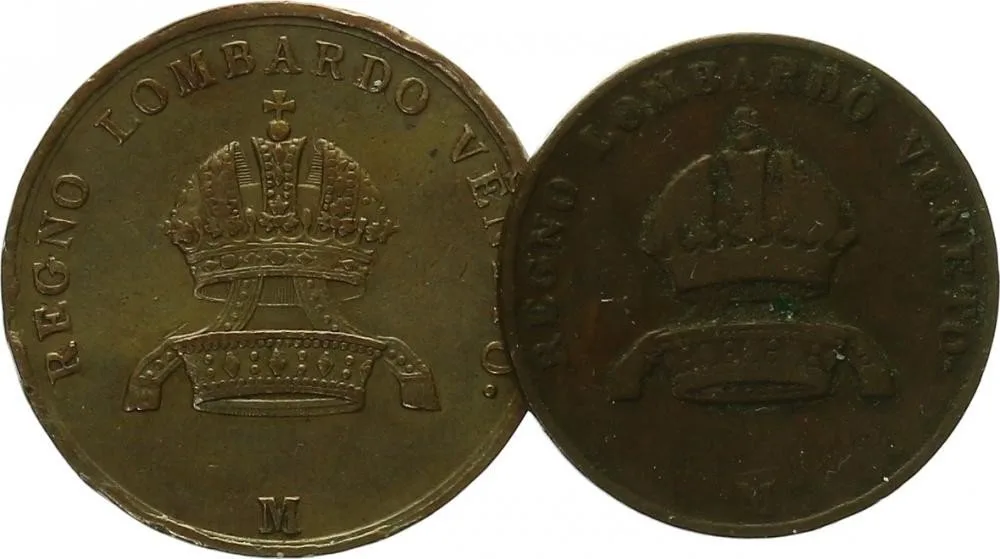 Konvenční měna, 1848 - 1857 — 1