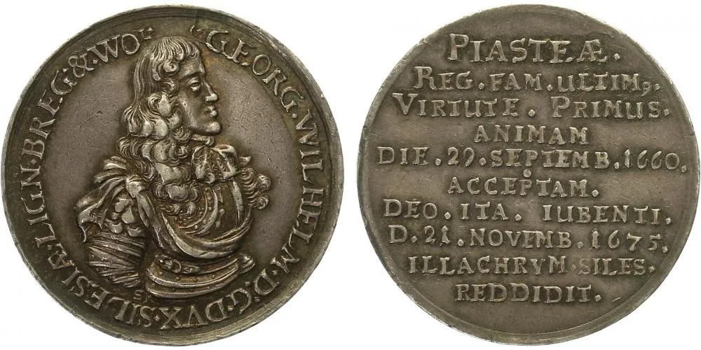 Lehnice - Břeh, Georg Wilhelm, 1672 - 1675 — 1