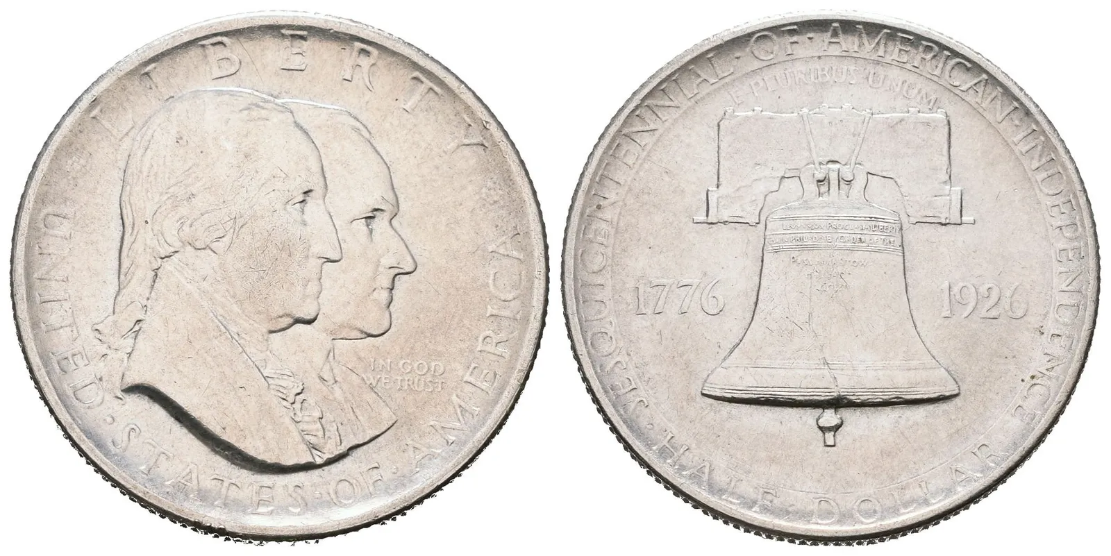 USA, 1/2 Dollar 1926 - U. S. Sesquicentennial of Independece