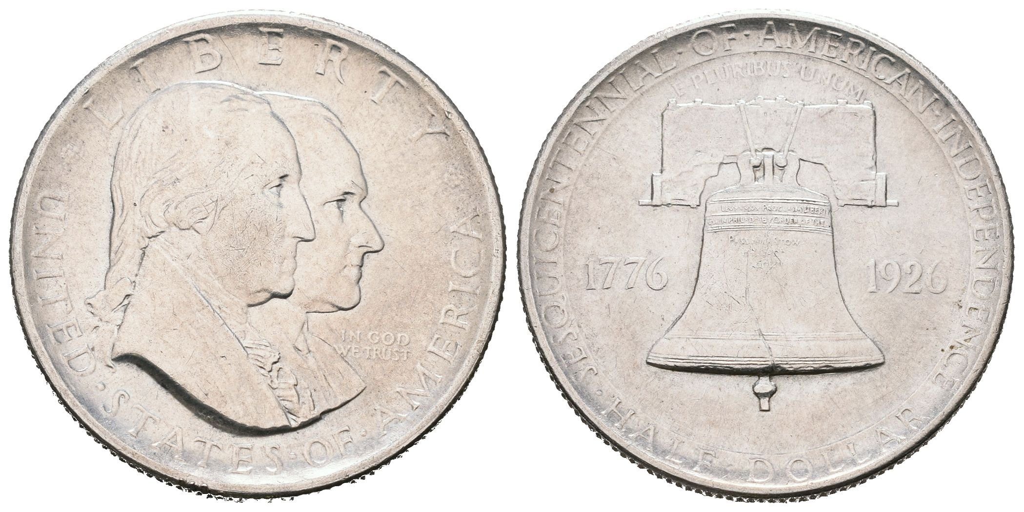 USA, 1/2 Dollar 1926 - U. S. Sesquicentennial of Independece