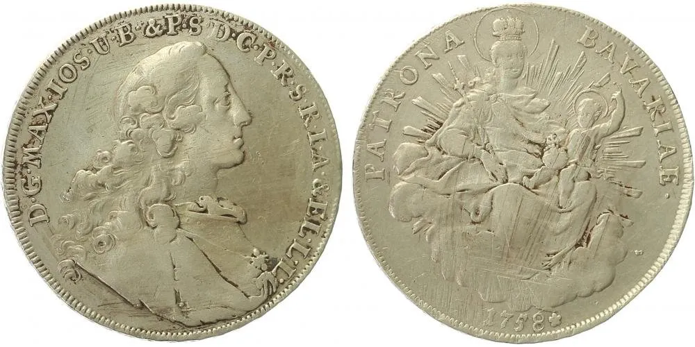 Bavorsko, Maximilian III. Josef, 1745 - 1777 — 1