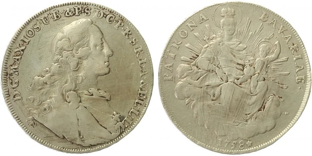 Bavorsko, Maximilian III. Josef, 1745 - 1777 — 1