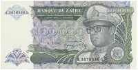 Zaire, 100.000 Zaires 1992, P.41