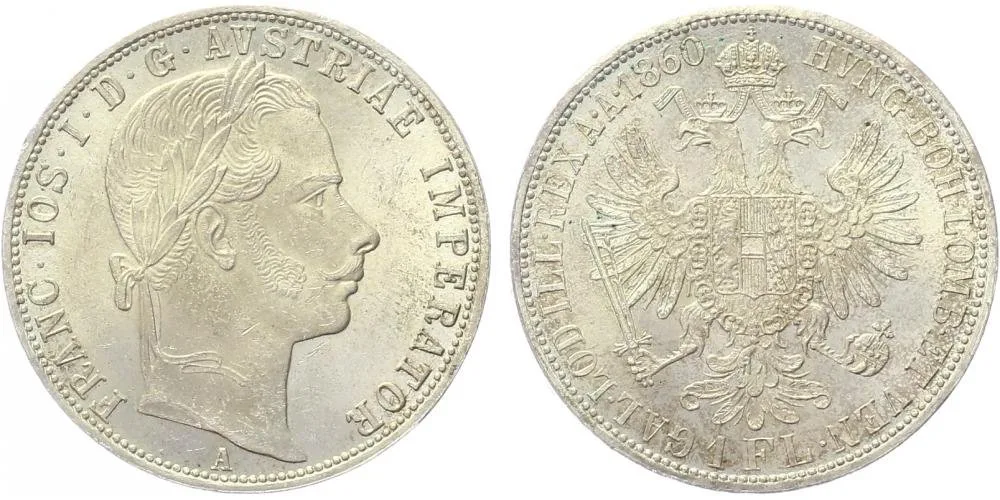 Rakouská a spolková měna, 1857 - 1892 — 1