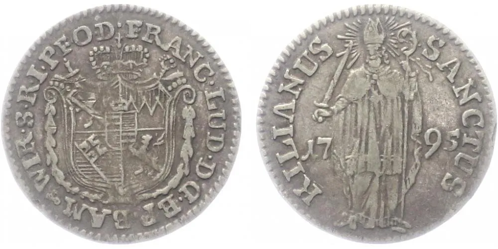Würzburg - biskupství, Franz Ludwig von Erthal, 1779 - 1795 — 1