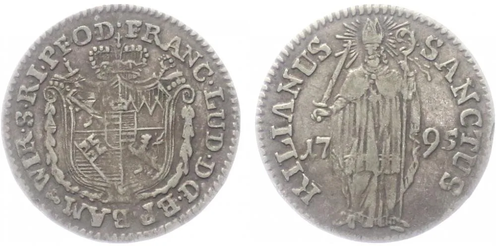 Würzburg - biskupství, Franz Ludwig von Erthal, 1779 - 1795 — 1