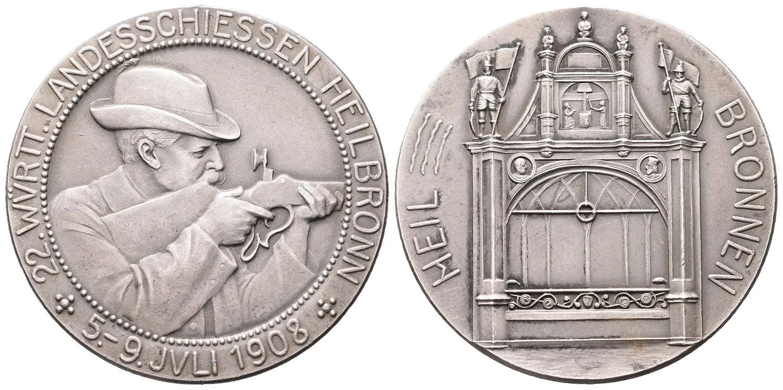 Střelecké medaile - cizina — 1