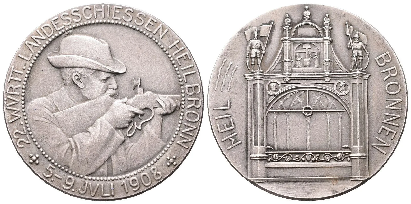 Střelecké medaile - cizina — 1