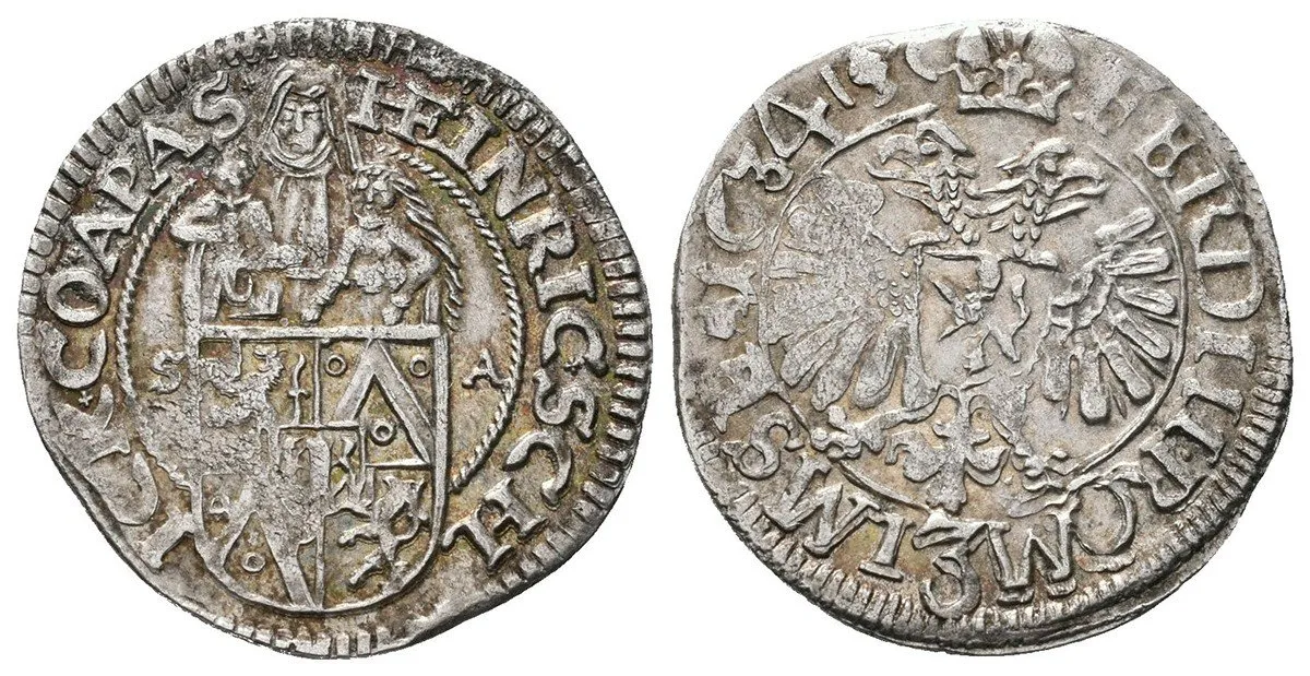 Šlik Jindřich, 1612 - 1650 — 1