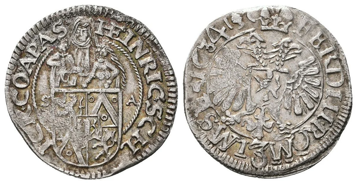 Šlik Jindřich, 1612 - 1650 — 1