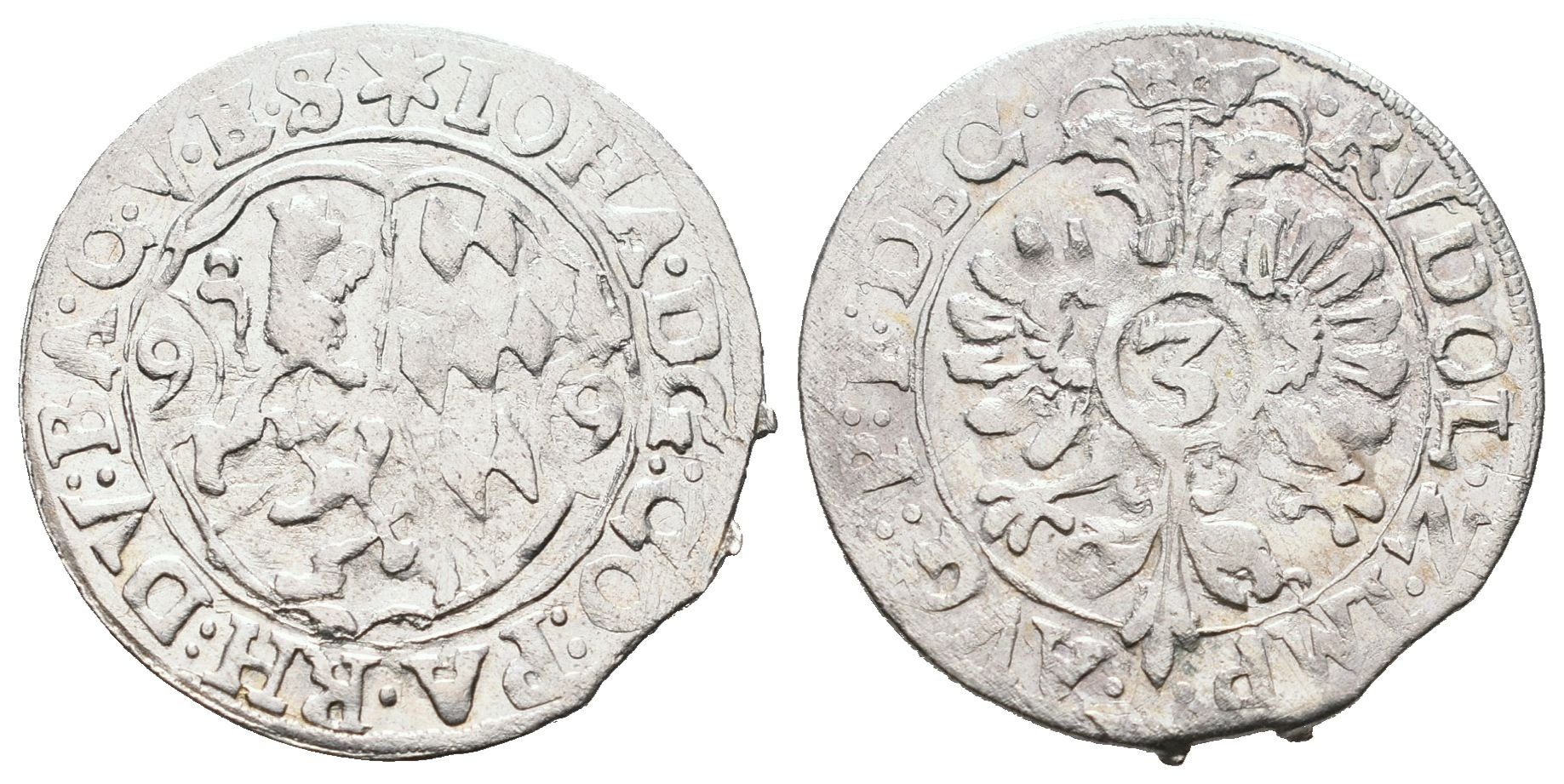 Pfalz-Zweibrucken, 3 Krejcar 1599