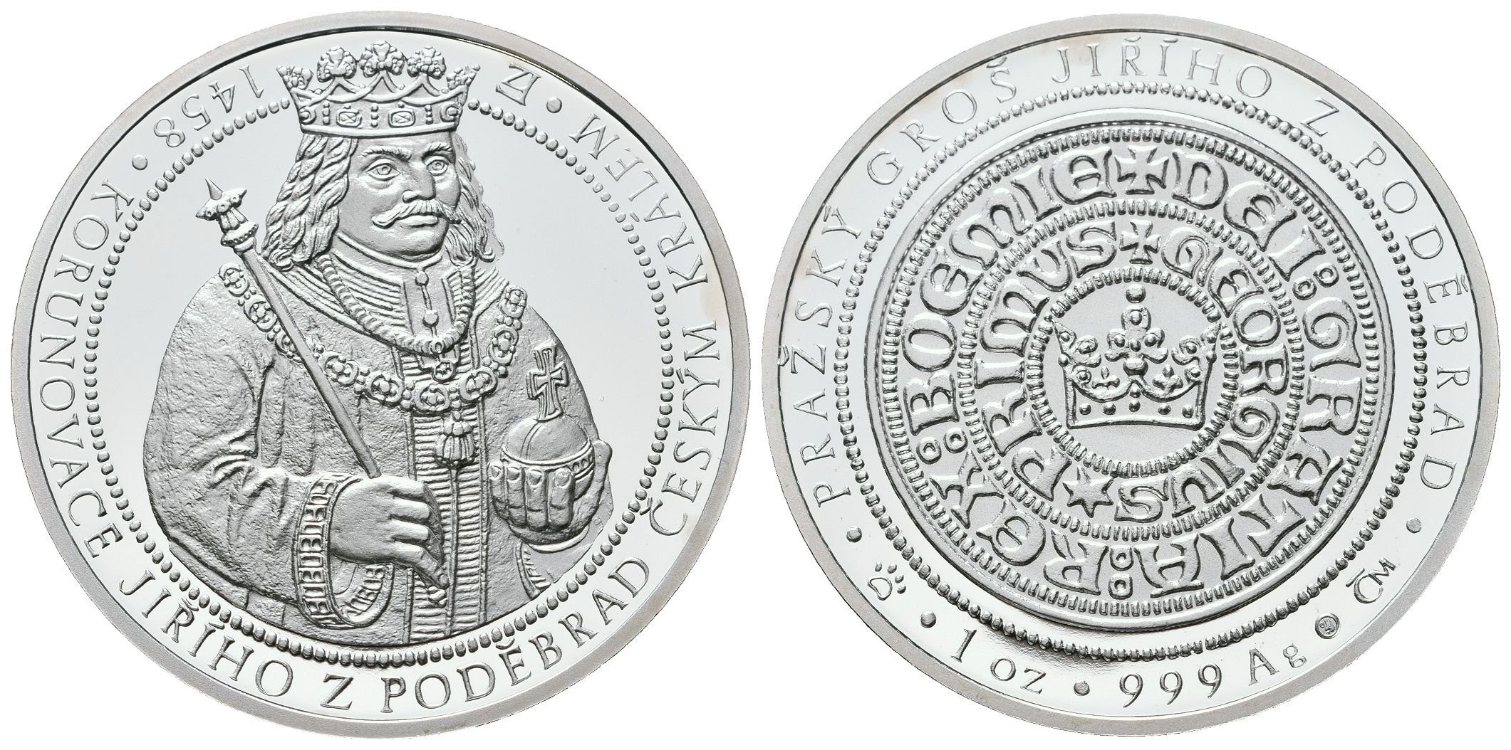Fojtů Zbyněk - 550 let od korunovace Jiřího z Poděbrad českým králem