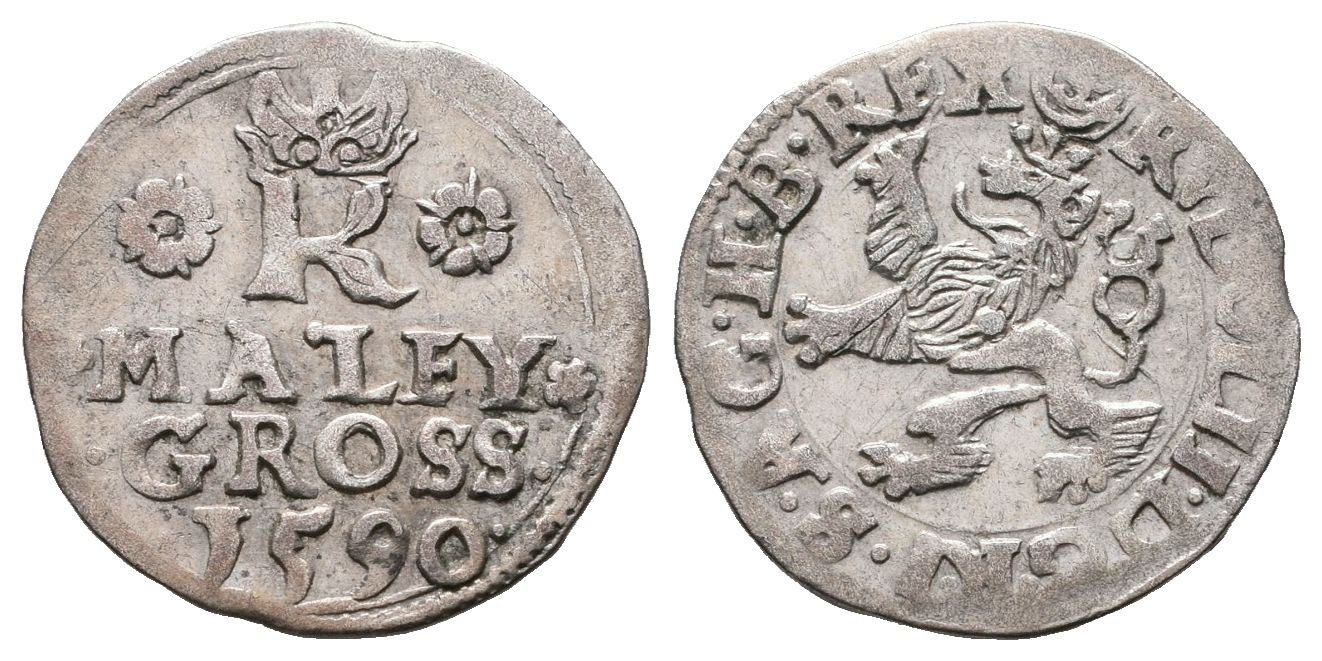 Rudolf II., Malý groš 1590, Jáchymov