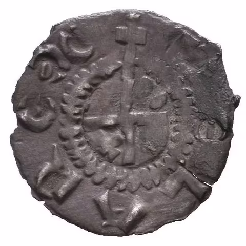 Denár, Husz.12, tmavá patina, vady střížku a ned. (0,27 g)_R!
