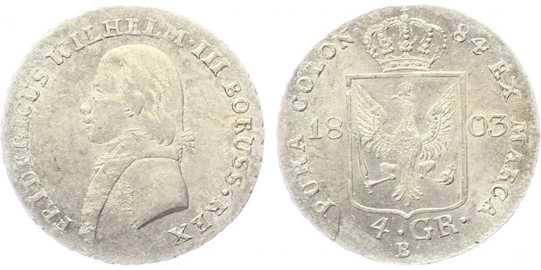 Prusko, Friedrich Wilhelm III., 1797 - 1840 — 1