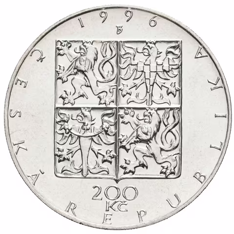 200 Kč 1996 - Česká filharmonie, kapsle, certifikát