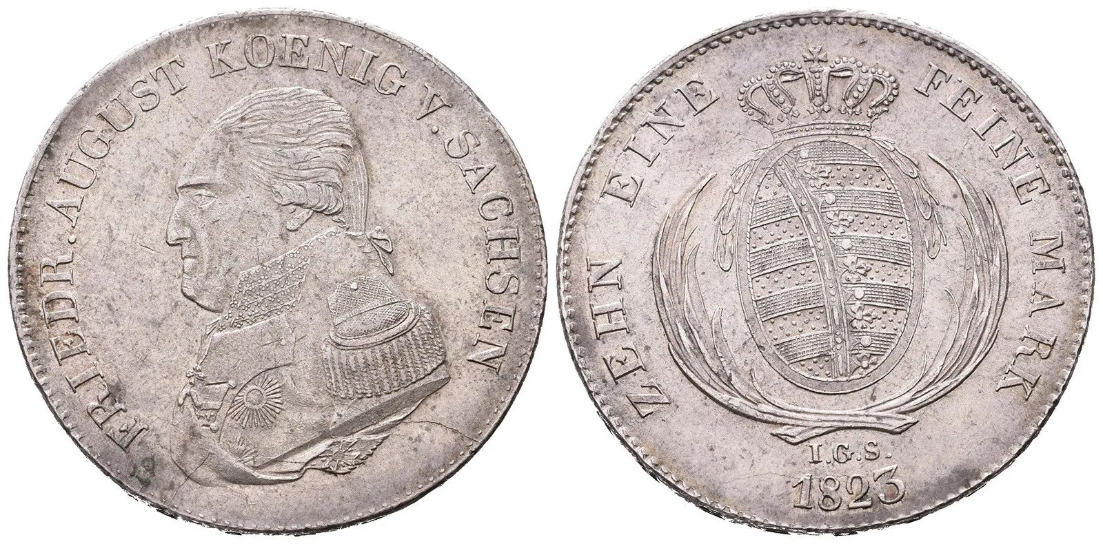 Sasko, Friedrich August III./I., 1763 - 1827 — 1